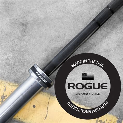 Rogue bar - Feb 16, 2024 · The Rogue Bar 2.0 is the upgraded version of their original 28.5MM Olympic bar, now made with 190k PSI steel and durable composite bushings. It features customizable color bands on CNC-machined grooved sleeves and dual knurl marks for Olympic and powerlifting. 